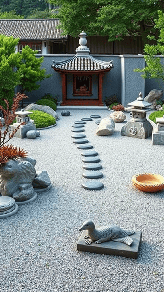 What Do The Different Elements Of A Zen Garden Represent?