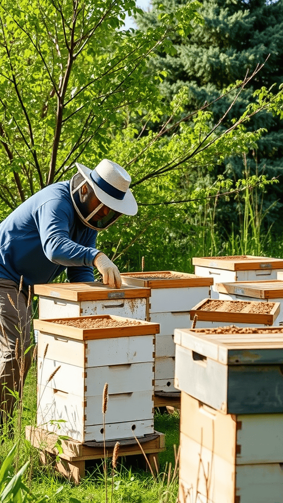 How Many Hives Can You Have Per Acre?